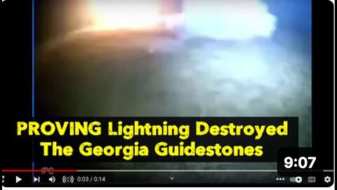 "Evidence Supports Lightning Strike as Cause of Georgia Guidestones Destruction"