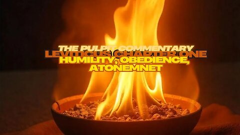 Leviticus Chapter 1 The Pulpit Commentary