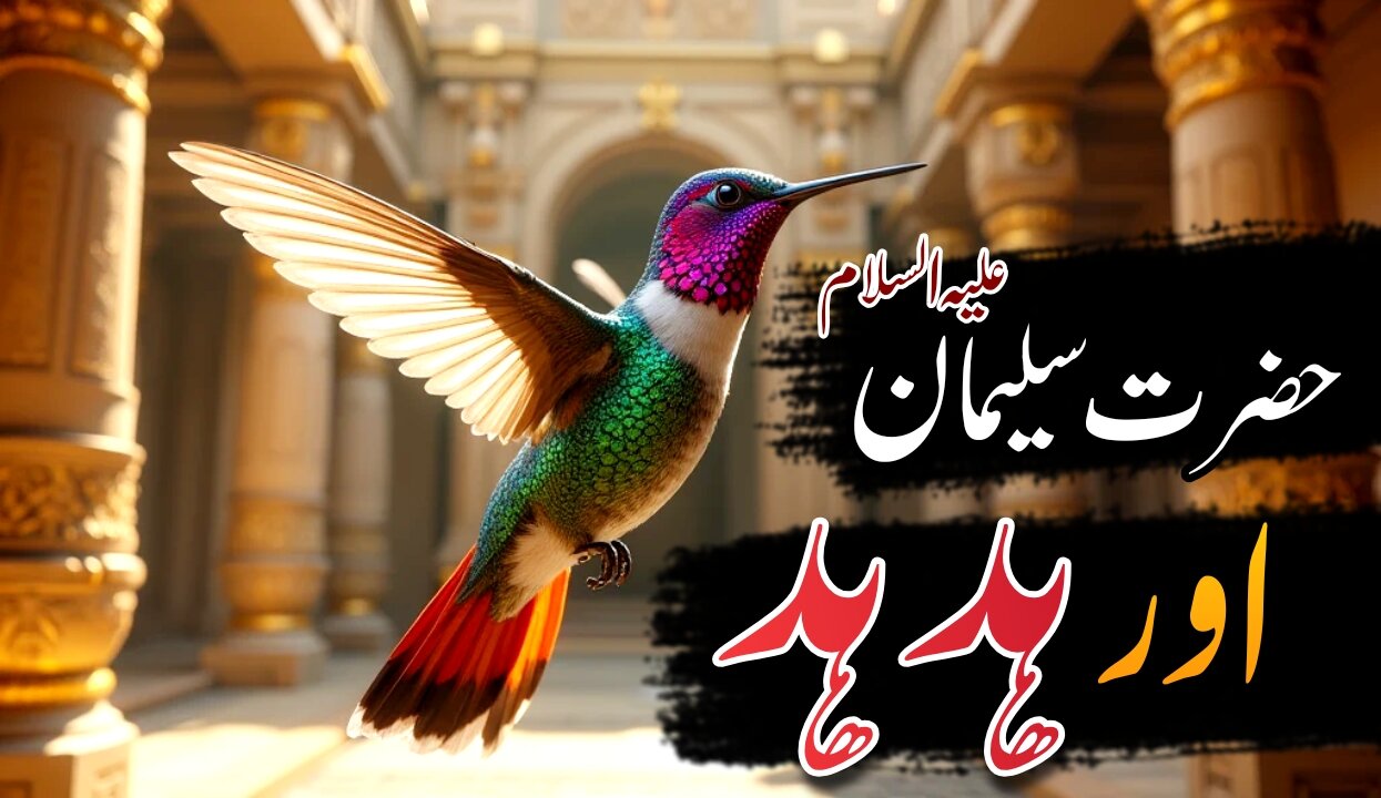 Hazrat Suleiman Aur Hud Hud Ka Waqia | Quranic Stories in Urdu #naqoosh_e_islam