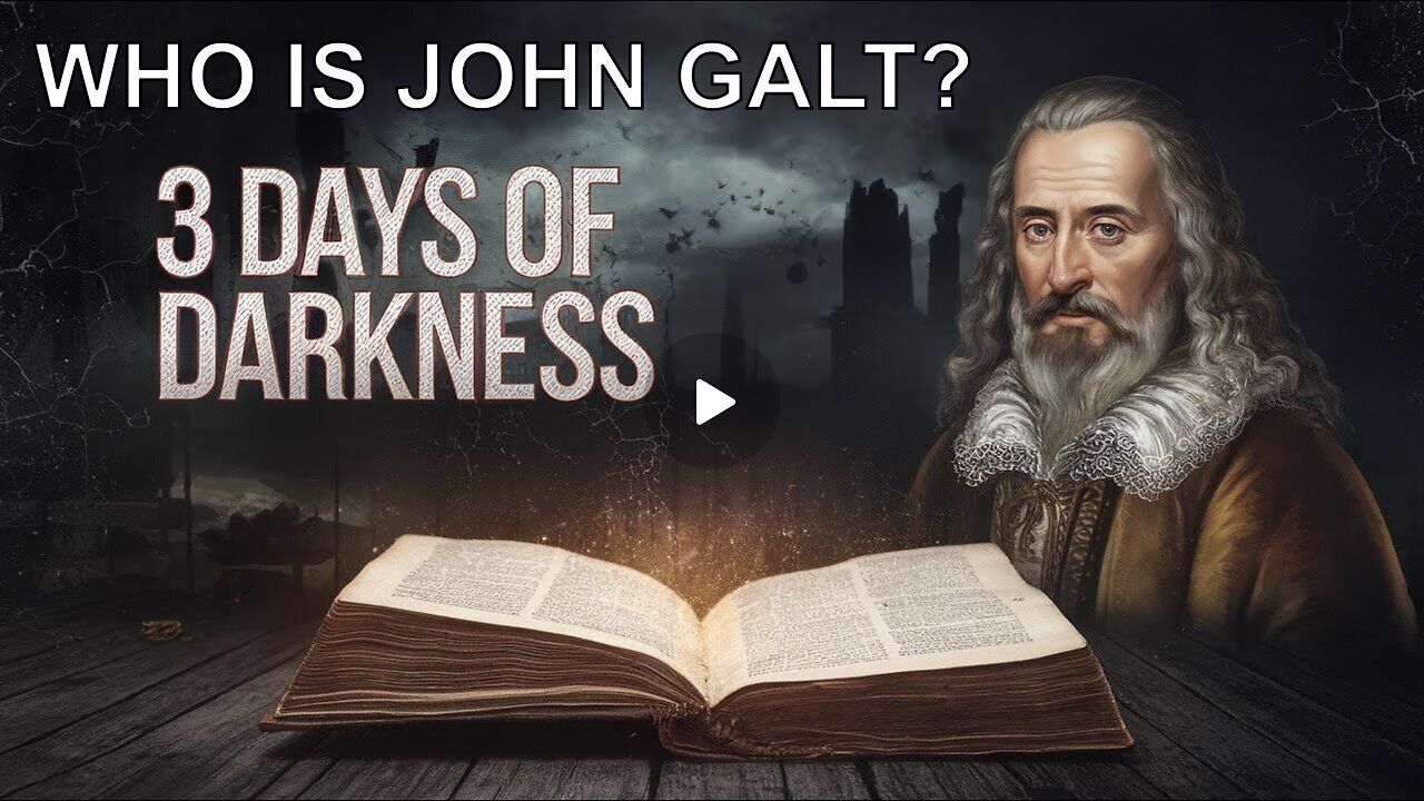 Nostradamus' Terrifying Vision: The 3 Days of Darkness Are Closer Than We Think!. WHO IS JOHN GALT