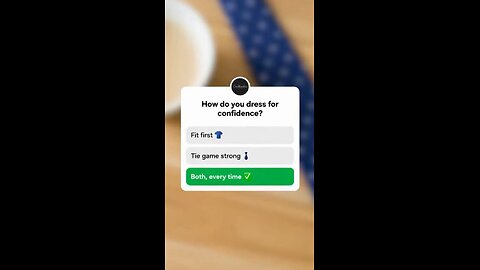 “Confidence Looks Like This.”