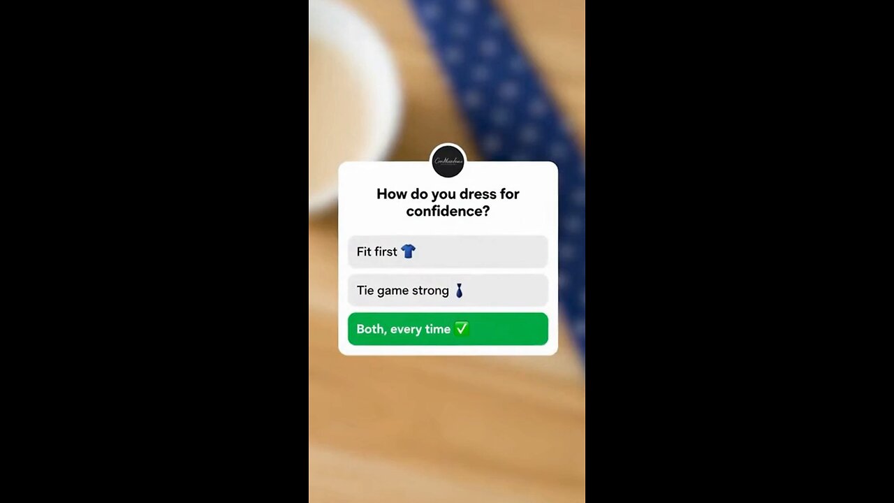 “Confidence Looks Like This.”