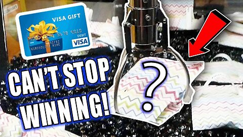 INSANE MYSTERY BAG CLAW MACHINE WINS!