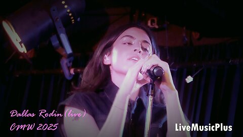 Dallas Rodin Live- Clip Canadian Music Week 2025