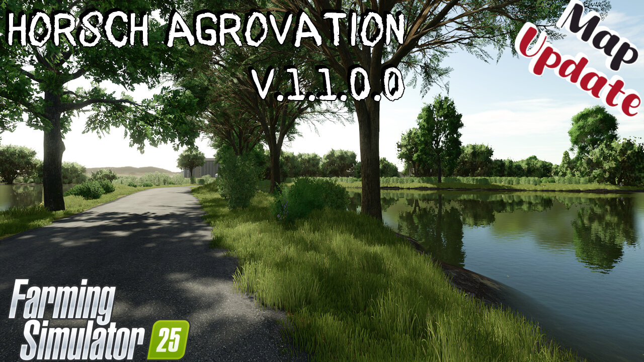 Map Update | HORSCH AgroVation | V.1.1.0.0 | Farming Simulator 25