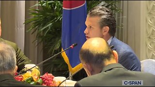 Defense Secretary Pete Hegseth Says U.S. Will Deter Chinese Military Aggression