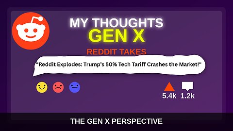 "Reddit Explodes: Trump’s 50% Tech Tariff Crashes the Market!"