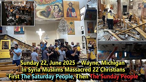 Michigan Church Horror: Active Shooter Drives Truck Into Church And Opens Fire On Congregation