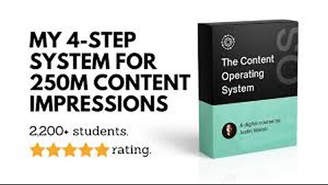 Justin Welsh – The Content Operating System-Download