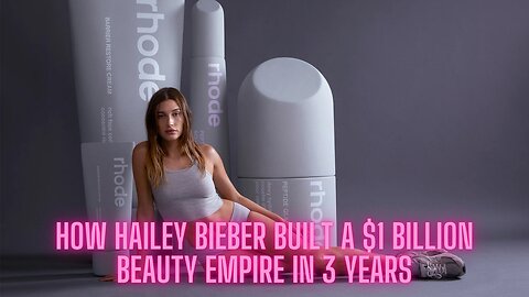 How Hailey Bieber Built a $1 BILLION Beauty Empire in 3 Years! Rhode x E.L.F. Deal | AMZG Women
