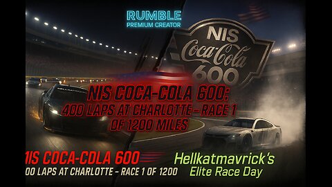 "NIS Coca-Cola 600: 400 Laps at Charlotte – Race 1 of 2 going for 1200 Miles!! NEVER FORGET THE DEAD