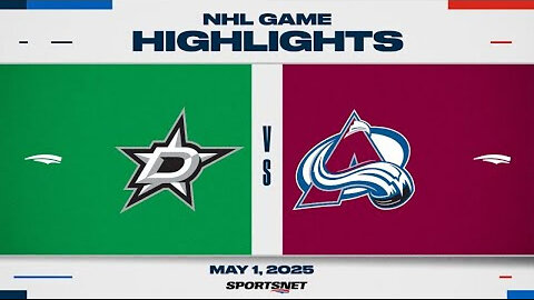 NHL Game 6 Highlights - Stars vs. Avalanche