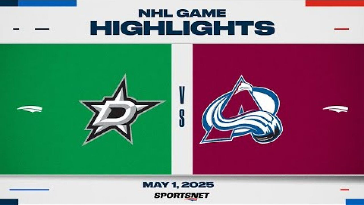 NHL Game 6 Highlights - Stars vs. Avalanche