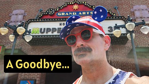 Losing a part of your childhood. Saying Goodbye to Muppet Vision 3D.