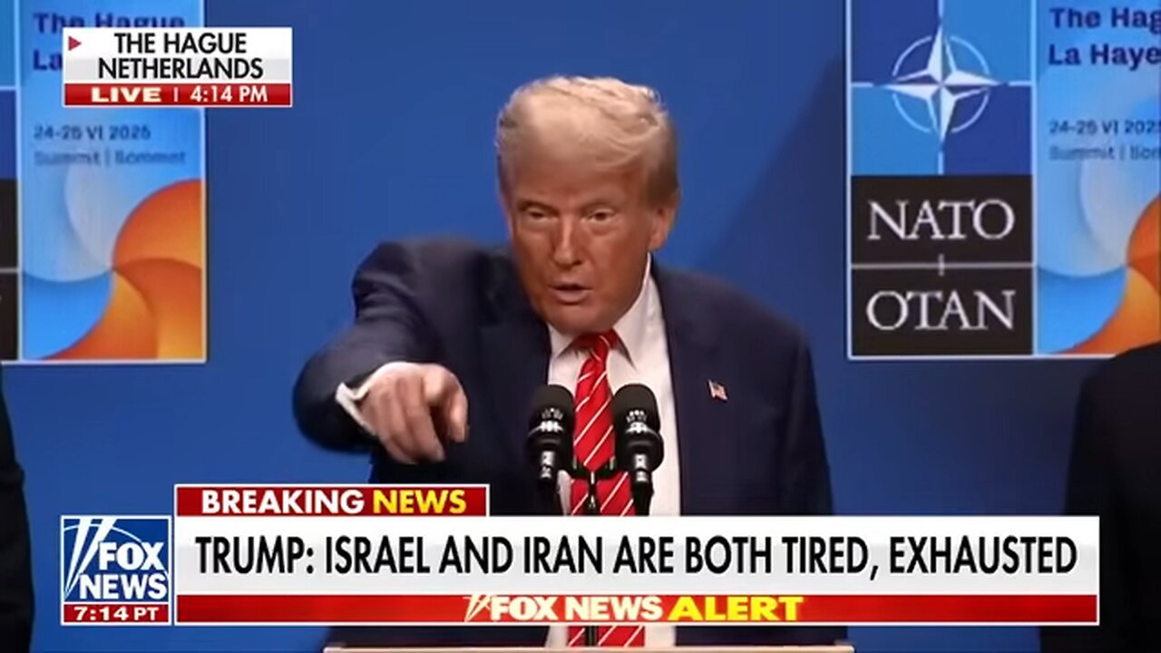 Trump confronts 'fake news CNN' at NATO summit