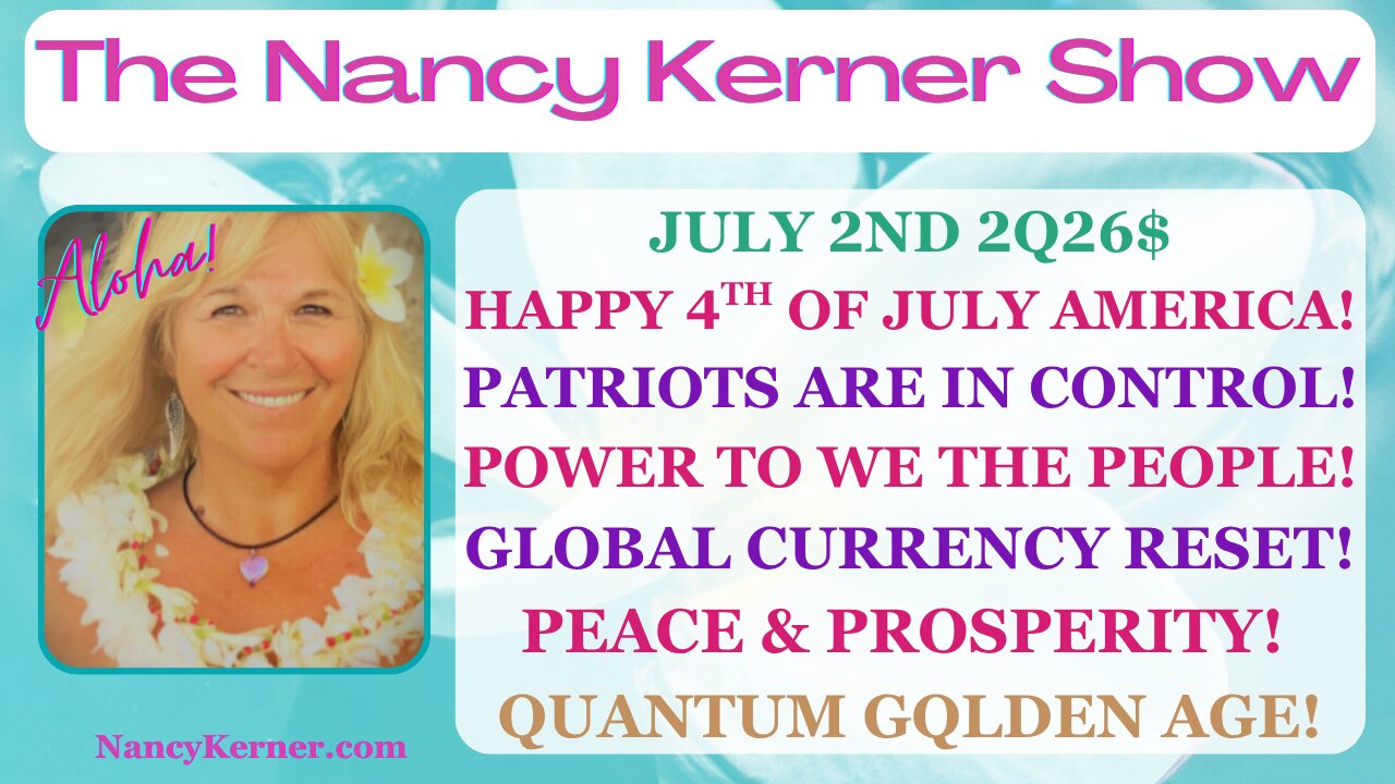 Happy July 4th America! PatriotsInControl! PowerToThePeople! GCR-Peace-Prosperity-QuantumGQLDENAge!