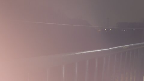 I dropped my soda can off of a giant bridge