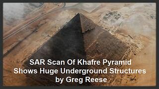 SAR Scan Of Khafre Pyramid Shows Huge Underground Structures by Greg Reese