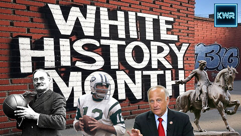 WHITE HISTORY MONTH 2025 - Epic Whiteness and flashback heroes