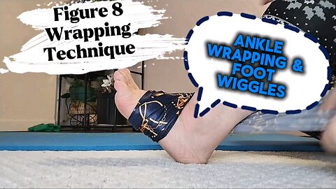 Ankle Stability Hack: Figure 8 wrap