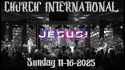 Robin D Bullock & Pastor Robin R. Bullock 11.16.2025 - Church International - Sunday Celebration!