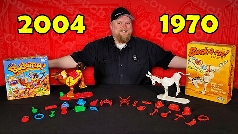 Buckaroo Retro Board Game Review - Ideal (1970) vs. Milton Bradley/Hasbro (2004)