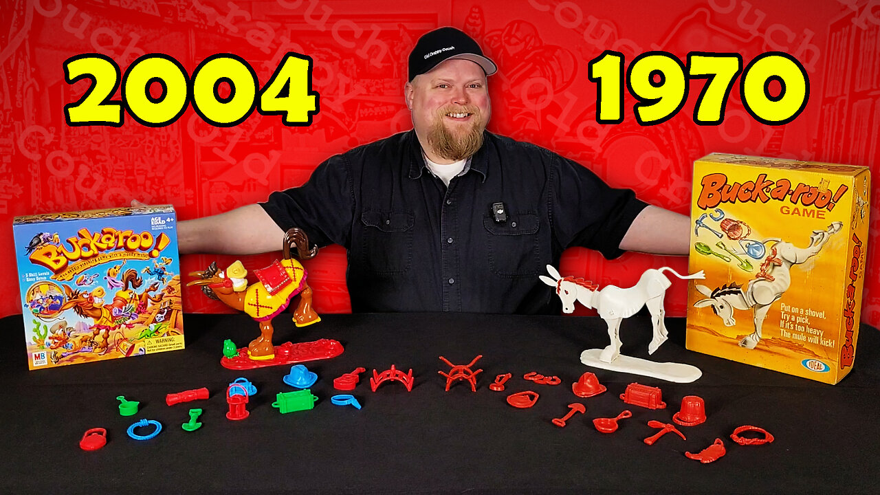 Buckaroo Retro Board Game Review - Ideal (1970) vs. Milton Bradley/Hasbro (2004)