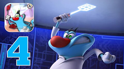 Oggy 3D Run - Gameplay Walkthrough | Part 4