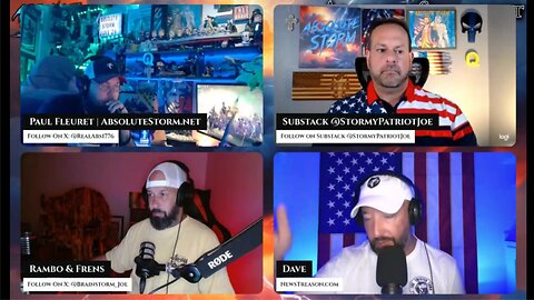 Joe Rambo & Dave, Stormy Patriot Joe, Abs1776: Afghan Dig|PP|OurSacredHonor! - 6/26/25