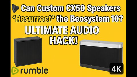 🔊 Can Custom CX50 Speakers Resurrect the Beosystem 10? 🎧 | Ultimate Audio Hack! 🔥