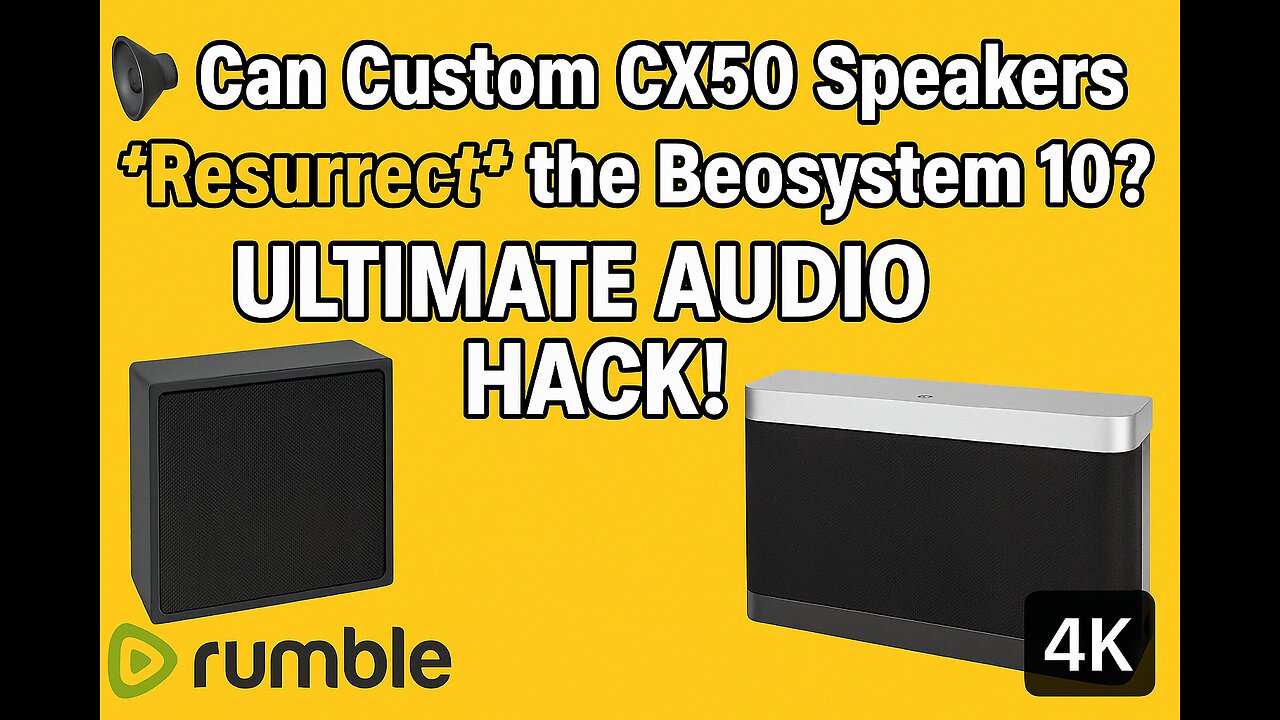 🔊🛠️ Can Custom CX50s Bring the Beosystem 10 Back to LIFE? 🎧🔥 The Ultimate Audio Hack!
