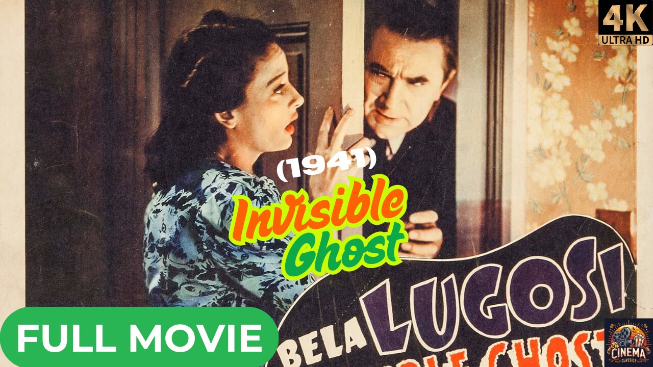 Invisible Ghost (1941) | Bela Lugosi | Crime, Drama, Horror Full 4K HD Movie