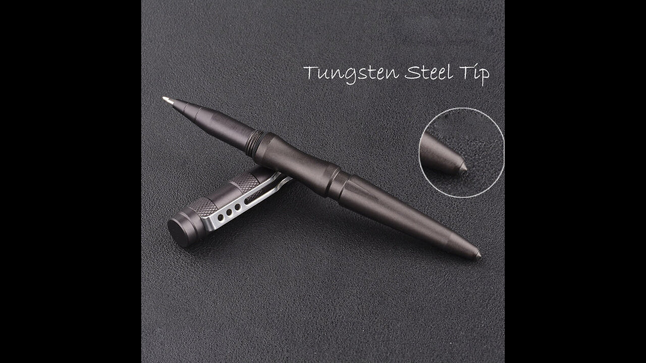 Tactical Pen Made to Be Tough for Self-defense