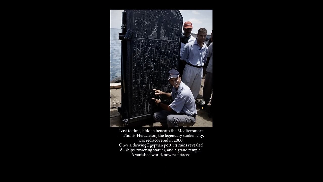 Frank Goddio And The Lost City Of Cleopatra