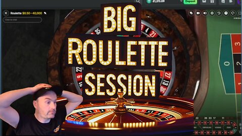 BIG Roulette spins!!!