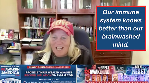 Our immune system knows better than our brainwashed mind.
