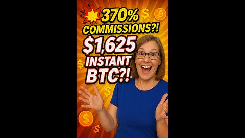 💸 $1,625 in Bitcoin?! 370% Commissions?! 😳