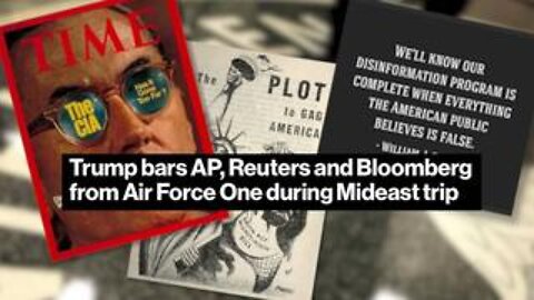 Learn Why President Trump Banned Reuters, AP And Bloomberg!