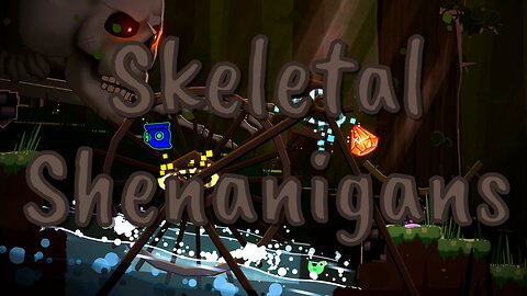 "Skeletal Shenanigans" (Event Demon) 100% by YoReid & Airzyy [Coins/Clicks] | Geometry Dash