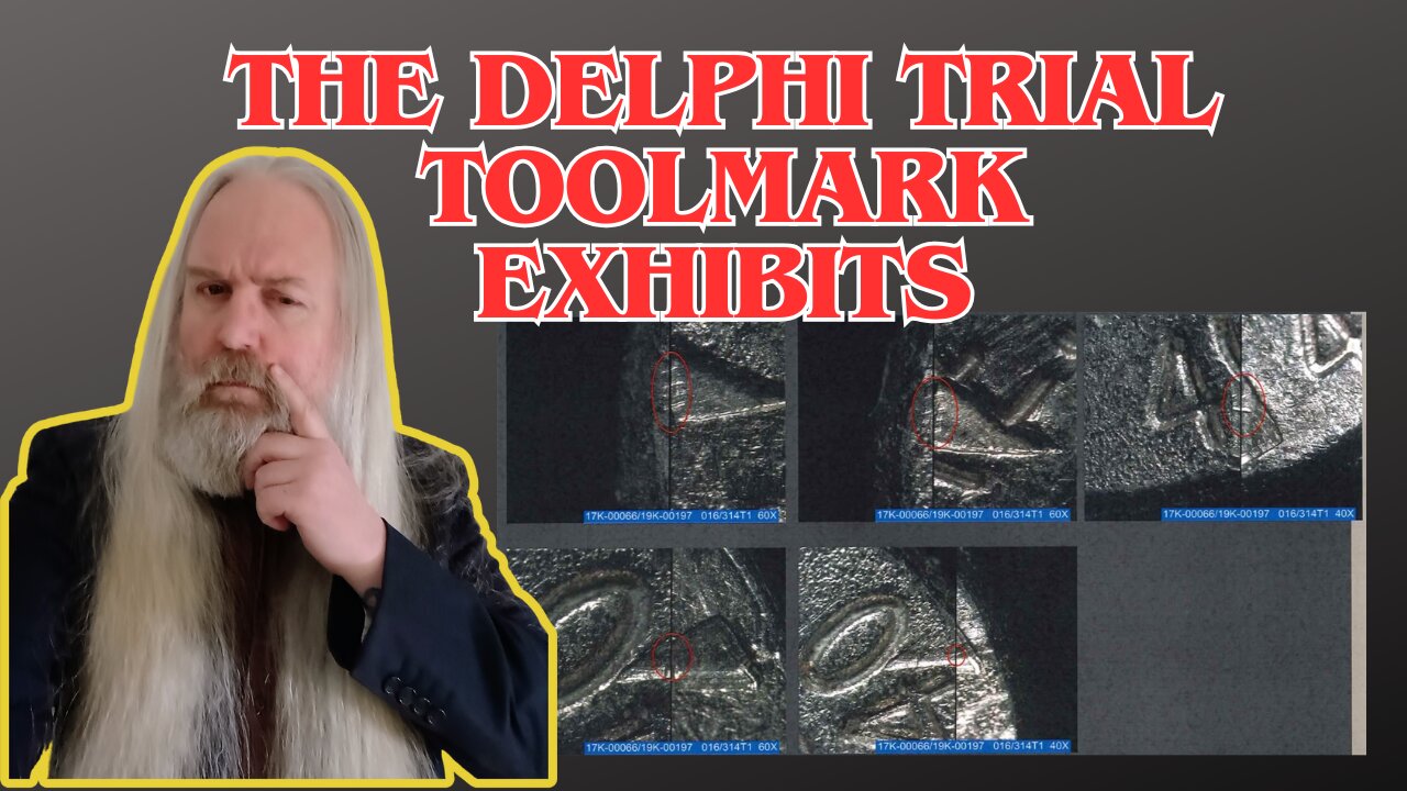 Analyzing the #Delphi case firearms "matching" casings. #richardallen