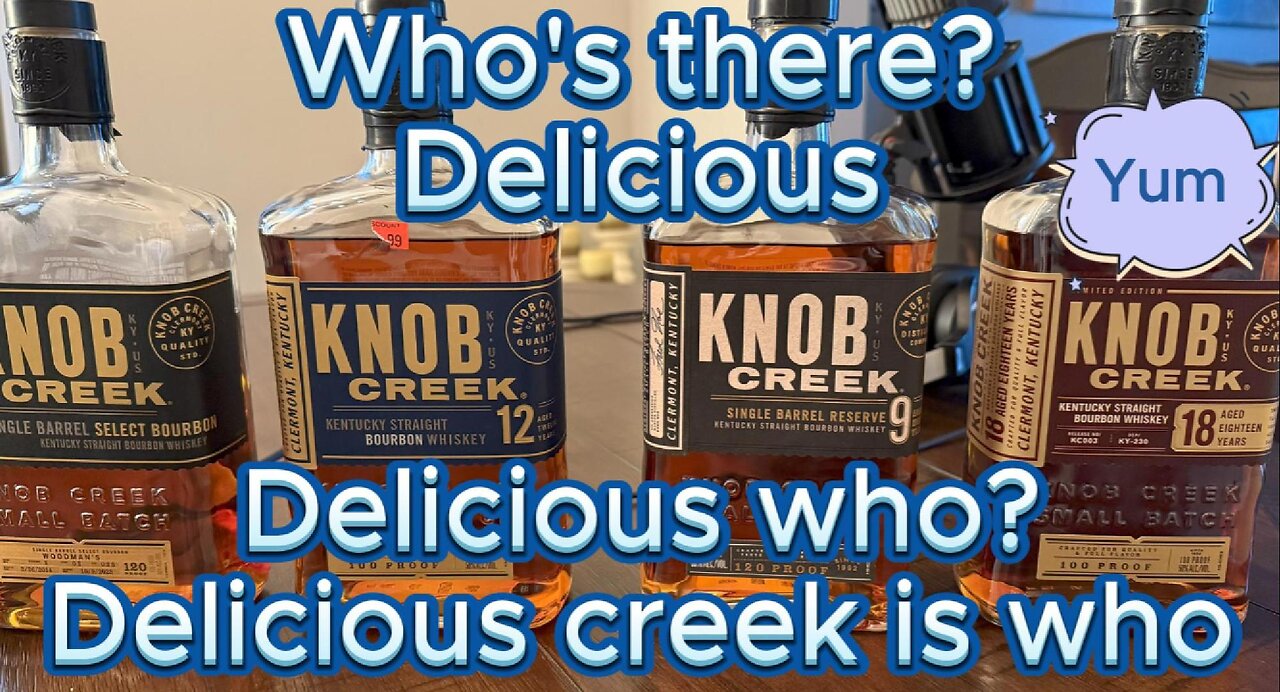 Episode 33 Playoff brackets of the best Knob Creek bourbons.