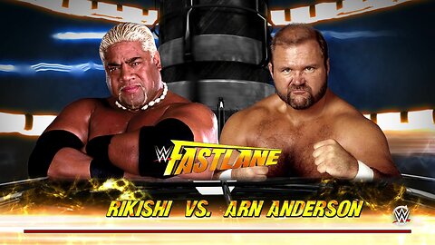 WWE 2k16 Rikishi vs Arn Anderson