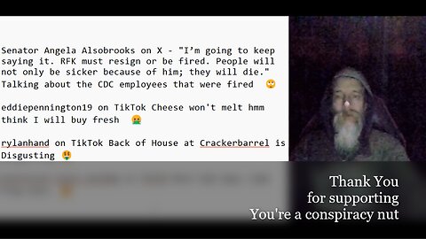 Angela Alsobrooks-Fire RFK Jr, Cheese won't melt, Crackerbarrel is disgusting, Dealing with Bad days