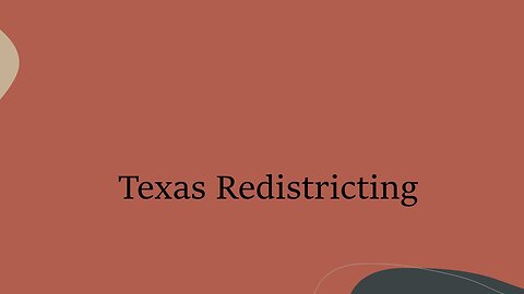 Texas Redistricting