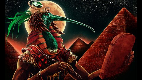 Thoth And His Father Enki