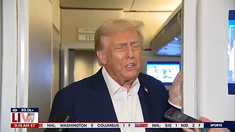 Trump AF1 remarks: Asia trip, Russia-Ukraine war, drug boat strikes & more
