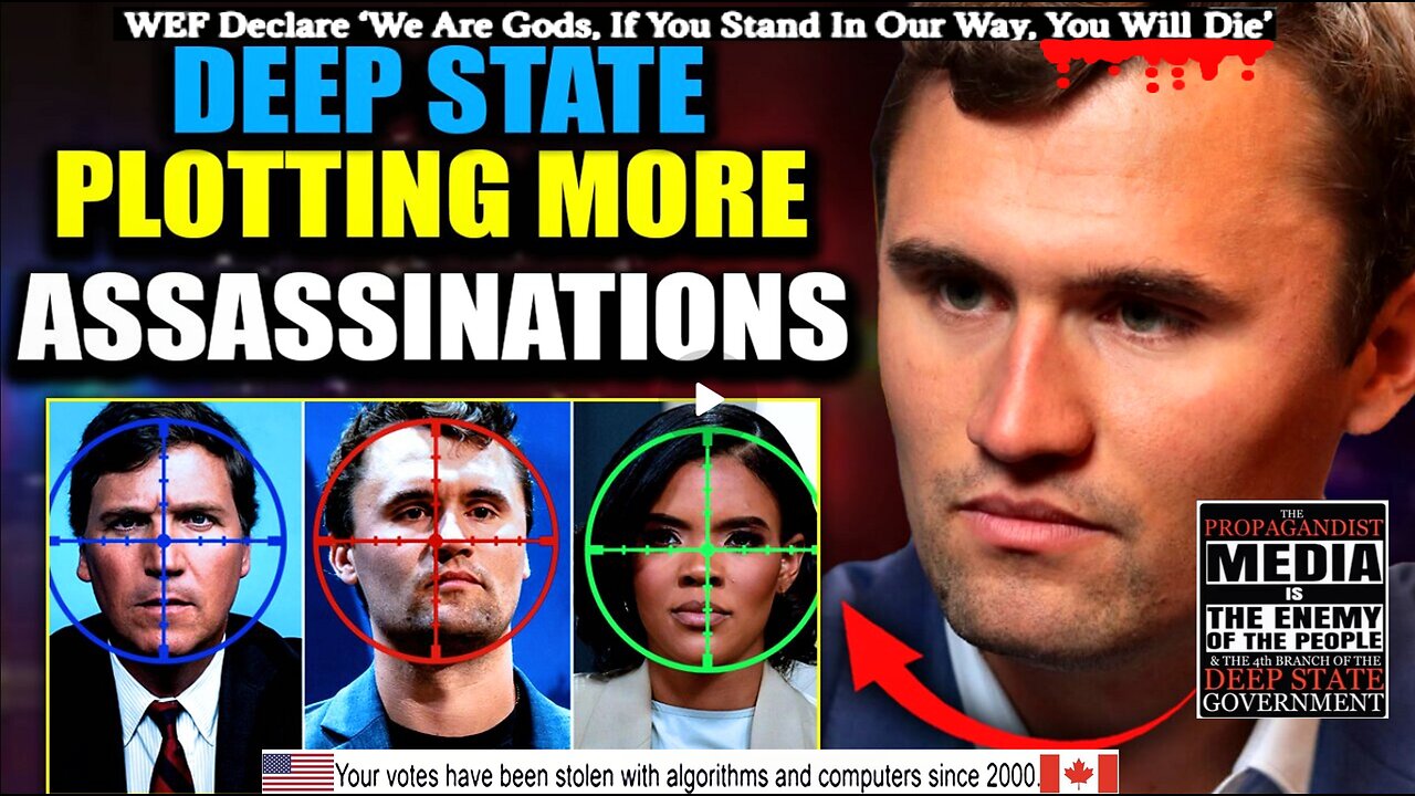 Leaked CIA Files Reveal Plans to Assassinate Charlie Kirk, Tucker Carlson, Candace Owens on Live TV