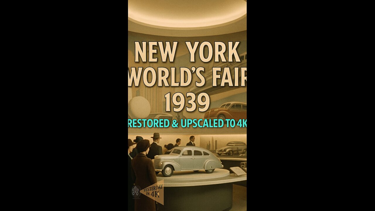 1939 NY World’s Fair Restored: See the Dreams of the Future in 4K! 🌠🗽