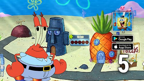 SpongeBob - Krusty Cook Off Gameplay Walkthrough Part 5 (iOS, Android) | SpongeBob