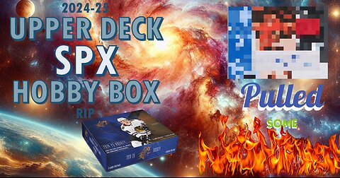 MONSTER PULL!!! Upper Deck 2024-25 SPX Hobby box